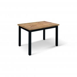 TAVOLO 140X80 2 ALL CM 40 BASE NERA