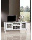 MOBILE WOOD TV STAND