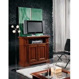 DRESSER soporte de madera TV ART POOR 2 PUERTAS