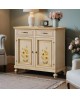 CREDENZA DECORATA A MANO IN LEGNO - DECORATA COME FOTO