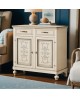 CREDENZA DECORATA A MANO IN LEGNO - DECORATA COME FOTO