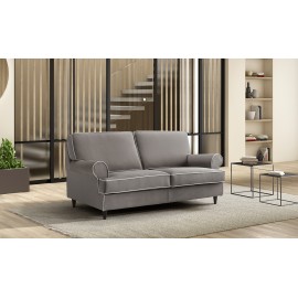 DIVANO CLASSICO MADE IN ITALY VARI TESSUTI E COLORI