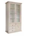 Vetrina 2 porte 3 cassetti