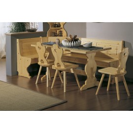 Composizione giropanca in pino legno massiccio varie dimensioni