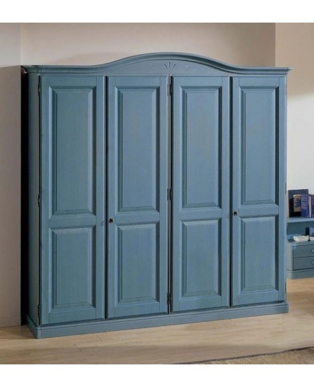 Armadio 3 porte in pino massiccio