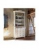 credenza base alzata legno massello