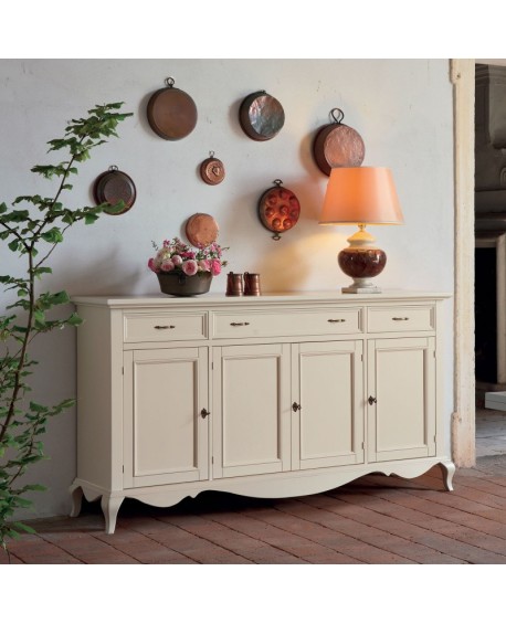 CREDENZA IN LEGNO MASSELLO