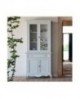 CREDENZA base alzata IN LEGNO MASSELLO