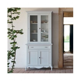 CREDENZA base alzata IN LEGNO MASSELLO