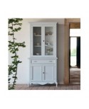 CREDENZA base alzata IN LEGNO MASSELLO