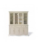 CREDENZA base alzata IN LEGNO MASSELLO