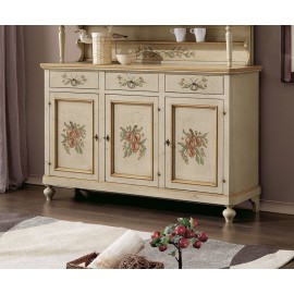 BELIEF IN LENO 3 DOORS DEKORIERTE