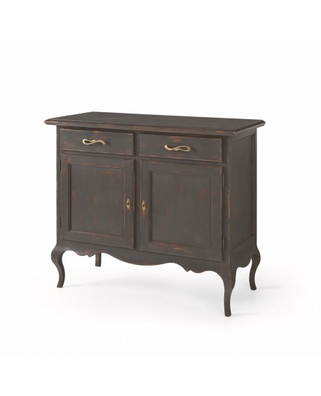 MOBILE CREDENZA GLOSS WHITE WOOD L 114 P 49 H 97