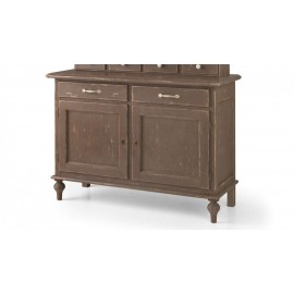 ELEGANTE CREDENZA CON PIATTAIA ALTA