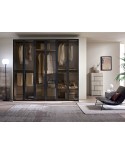 Armadio contemporaneo design Gierre Dimensioni L 269,70 X P 60 X H 256 cm