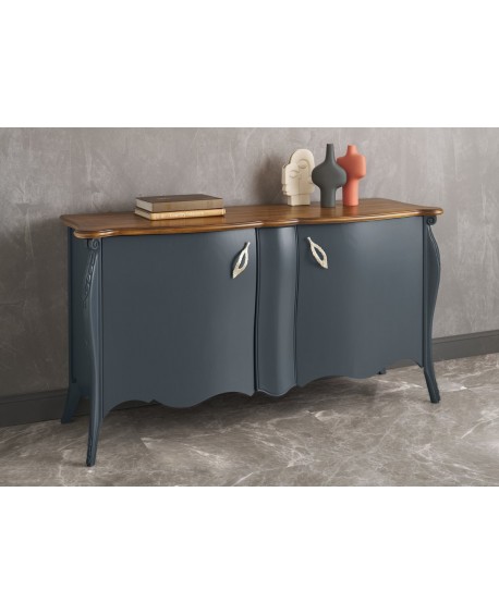 Küchenschrank 2 DOORS BOMBATA LACCATA WEISS L 120 P 54 H 94