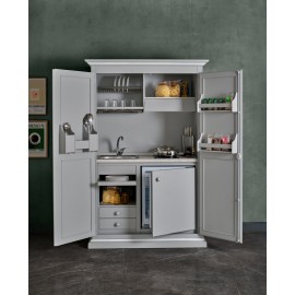 CREDENZA CON PIATTAIA LEGNO PRODOTTO ARTIGIANALE