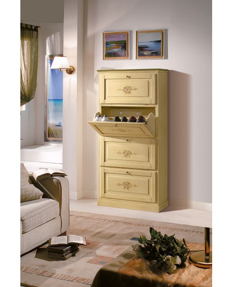 WOODEN SHOE WHITE