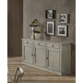 Credenza 3p. 3c. guide metallo