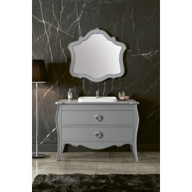 ARREDO BAGNO in legno massello con specchio