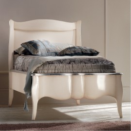 letto piazza  mezza in legno massello vari colori in produzione