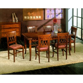 tavolo in legno massello con intarsio varie dimensioni vari colori