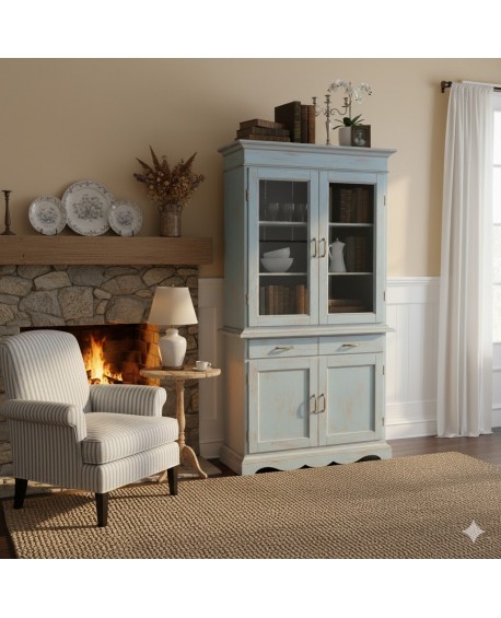CREDENZA legno massello vari colori  L.210 H.115 P.55