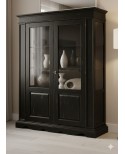 VETRINA legno massello vari colori  L.155 H.210 P.50