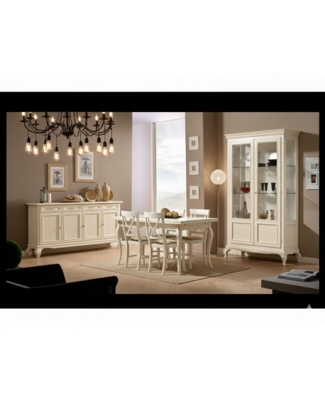 SALA COMPLETA PROVENZALE IN LEGNO MASSELLO  VARI COLORI