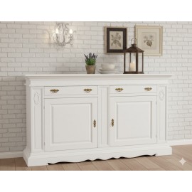 CREDENZONE LEGNO MASSELLO VARI COLORI L 213 P 54 H 109