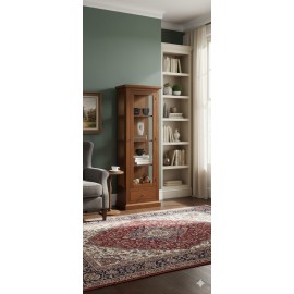 VETRINA LEGNO MASSELLO VARI COLORI