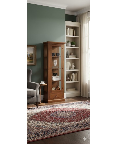 VETRINA LEGNO MASSELLO VARI COLORI