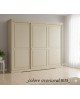 ARMADIO 3 ANTE SCORREVOLI legno massello vari colori L 310