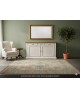 CREDENZA legno massello vari colori  L.210 H.115 P.55