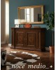 CREDENZA STILE BASSANO INTARSIATA CON CASSETTI legno massello