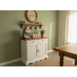 credenza legno massello vari colori  L.110 H.90 P.45