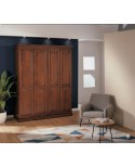 ARMADIO 4 ANTE in legno L 210 h 250 vari colori