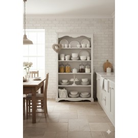 BIBLIOTECA Mesole MADERA blanco mate - PRODUCTO Veneto -