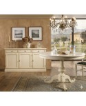 CREDENZA COUNTRY - LEGNO MASSELLO vari colori L 161 P 45 H 88