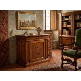 CREDENZA legno massello vari colori  L.117 H.115/105 P.54