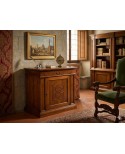 CREDENZA legno massello vari colori  L.117 H.115/105 P.54