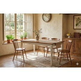 tavolo legno allungabile varie misure legno tanganica vari colori in produzione