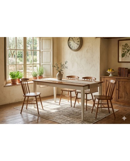 tavolo legno allungabile varie misure legno tanganica vari colori in produzione