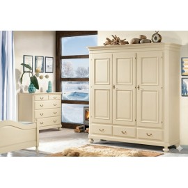 ARMADIO 3 ANTE LEGNO MASSELLO L 192 P 63 H 217