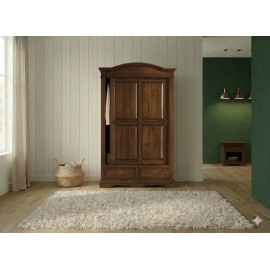 ARMADIO LEGNO 2 ANTE SCORREVOLE ARTE POVERA