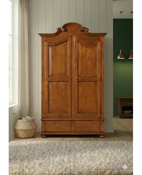 Armario 2 PUERTA 2 cajón de madera