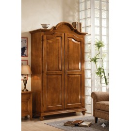ARMADIO 2 ANTE LEGNO MASSELLO L 112 P 46 H 204