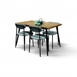 SET TAVOLO 120 + 4 SEDIE
