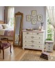 COMO IN LEGNO MASSELLO DECORATO A MANO - VARI COLORI
