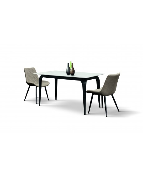 TAVOLO FISSO 140*80 PIANO OPACO CERAMICA